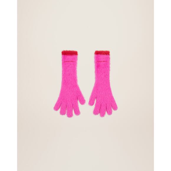 Jacquemus 'Les' Pink Polyamide Gants Neve Gloves Size OS - NWT - Picture 1 of 4
